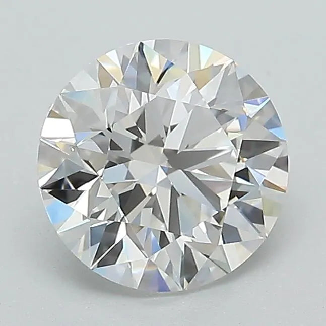 1.36ct Round Lab Grown Diamond (Colour D, Clarity VVS2, Cut ID, IGI Certified)