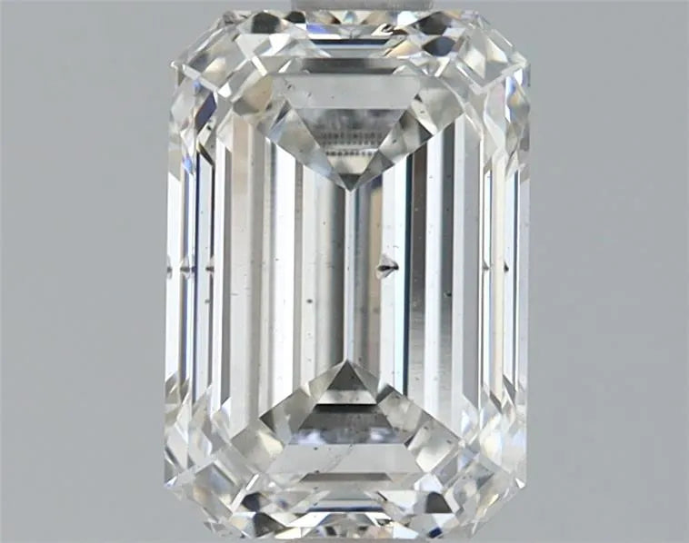 1.37ct Emerald Lab Grown Diamond (Colour G, Clarity SI1, IGI Certified)