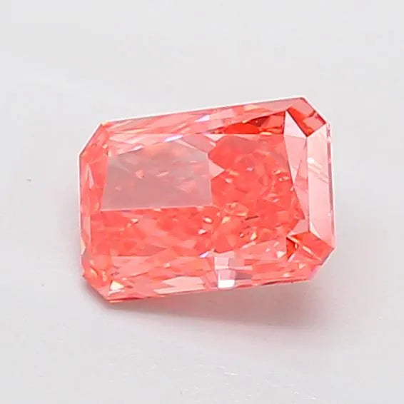 1.37ct Radiant Lab Grown Diamond (Colour Fancy Vivid Pink, Clarity VS1, IGI Certified)