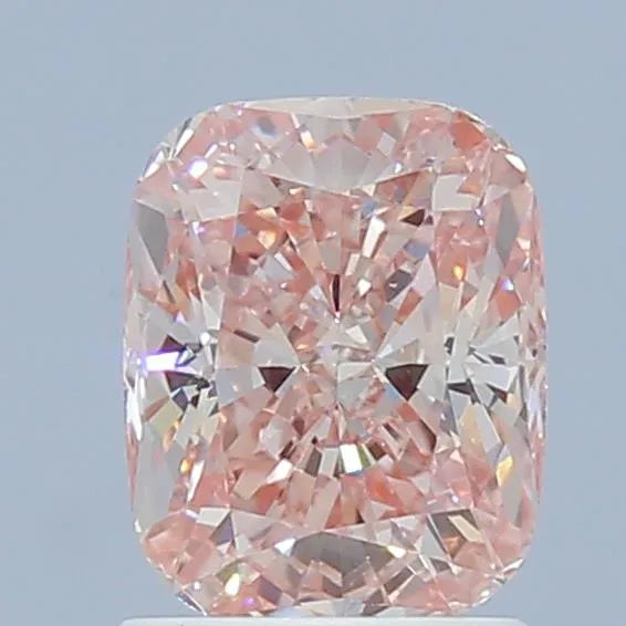 1.40ct Cushion modified Lab Grown Diamond (Colour Fancy Intense Pink, Clarity VVS2, IGI Certified)
