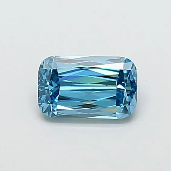 1.40ct Cushion modified Lab Grown Diamond (Colour Fancy Vivid Blue, Clarity VS1, IGI Certified)