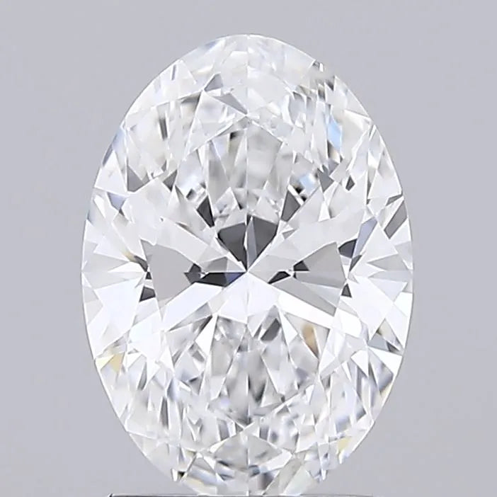 1.40ct Oval Lab Grown Diamond (Colour D, Clarity IF, IGI Certified)