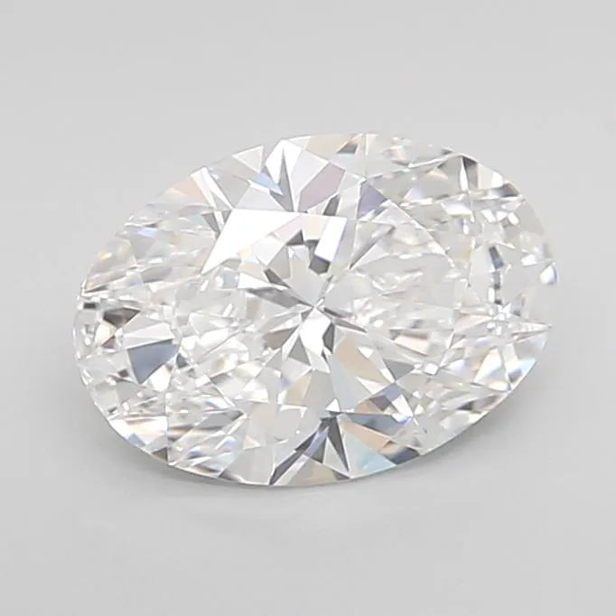1.40ct Oval Lab Grown Diamond (Colour D, Clarity VVS1, Cut EX, IGI Certified)