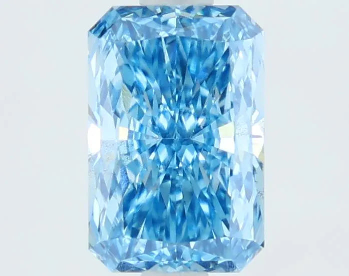 1.40ct Radiant Lab Grown Diamond (Colour Fancy Vivid Blue, Clarity SI1, IGI Certified)