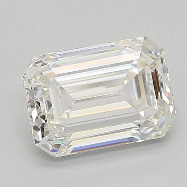 1.41ct Emerald Lab Grown Diamond (Colour G, Clarity VS1, IGI Certified)