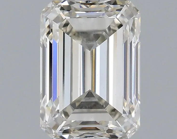 1.41ct Emerald Lab Grown Diamond (Colour J, Clarity VVS2, IGI Certified)
