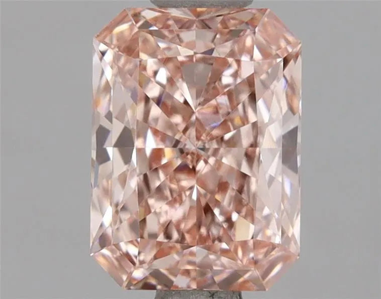 1.41ct Radiant Lab Grown Diamond (Colour Fancy Vivid Pink, Clarity VS1, IGI Certified)