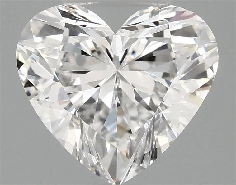 1.42ct Heart Lab Grown Diamond (Colour D, Clarity VVS2, IGI Certified)