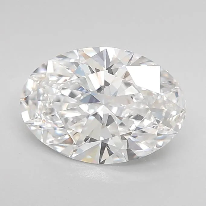 1.42ct Oval Lab Grown Diamond (Colour D, Clarity IF, Cut EX, IGI Certified)
