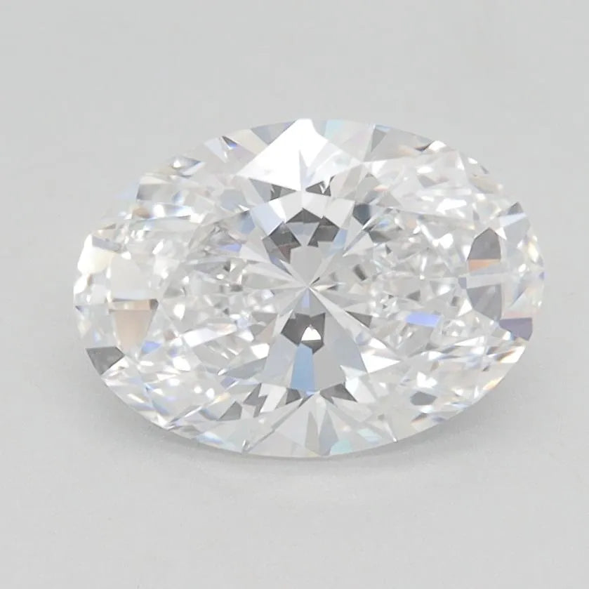 1.42ct Oval Lab Grown Diamond (Colour D, Clarity VVS2, IGI Certified)