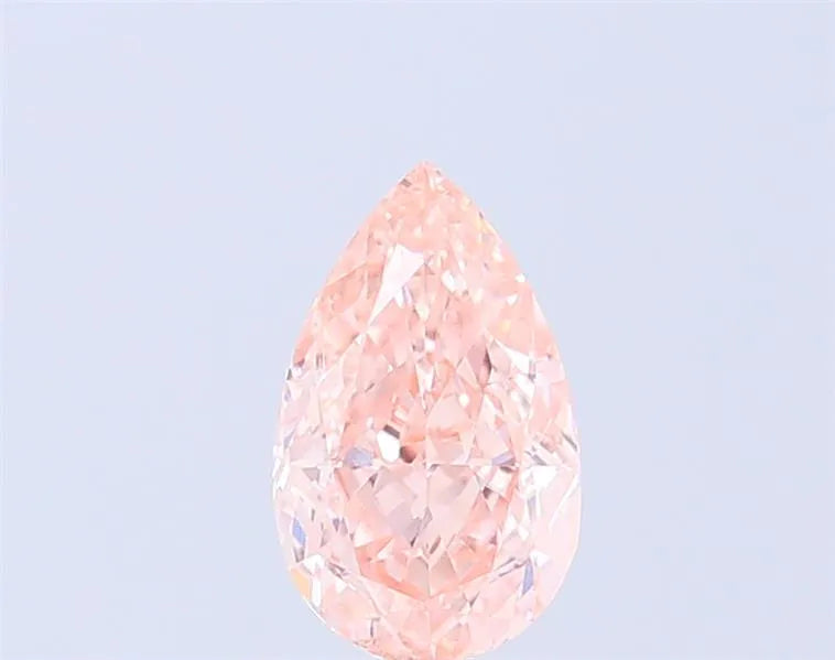 1.42ct Pear Lab Grown Diamond (Colour Fancy Intense Brownish Pink, Clarity VS1, IGI Certified)