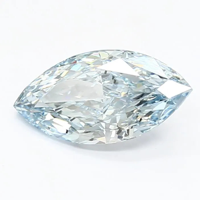 1.43ct Marquise Lab Grown Diamond (Colour Fancy Intense Blue, Clarity VS1, IGI Certified)