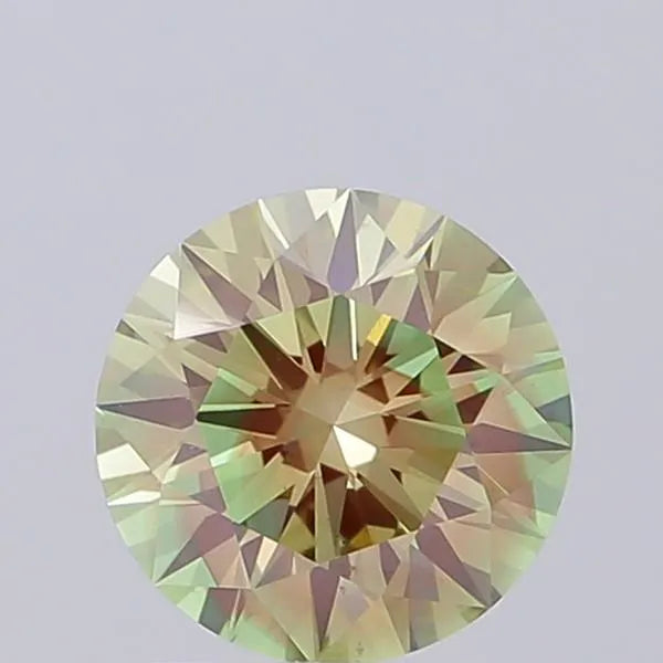 1.43ct Round Lab Grown Diamond (Colour Fancy Green, Clarity SI1, Cut ID, IGI Certified)