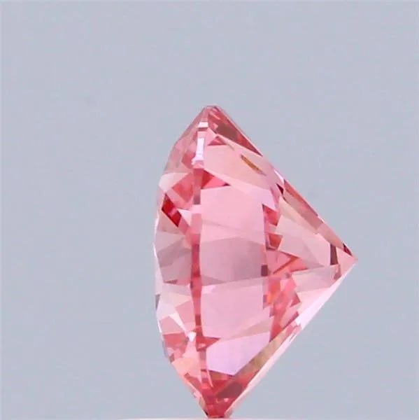1.43ct Round Lab Grown Diamond (Colour Fancy Vivid Pink Purple, Clarity VS1, Cut ID, IGI Certified)