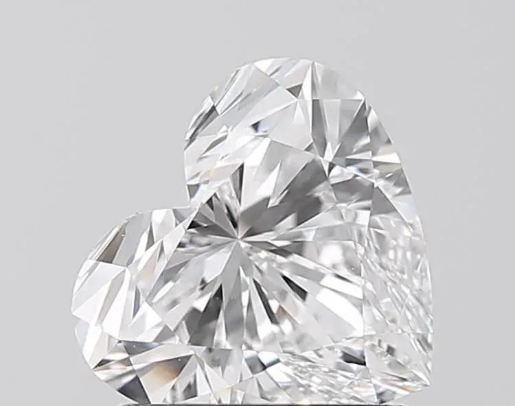 1.45ct Heart Lab Grown Diamond (Colour D, Clarity VS1, IGI Certified)