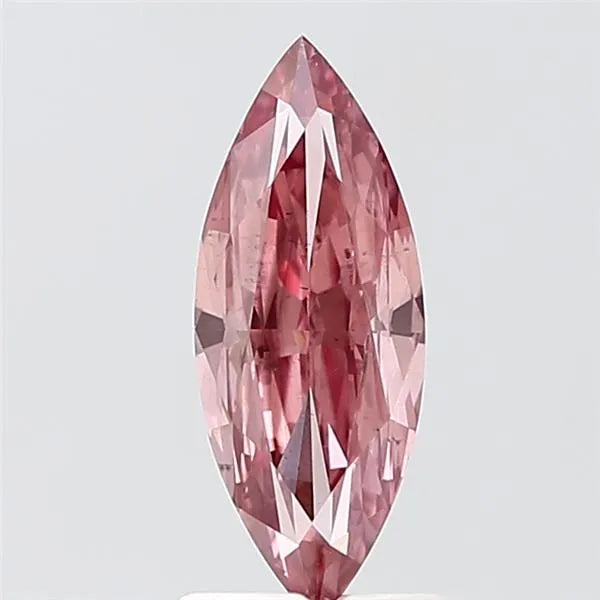 1.45ct Marquise Lab Grown Diamond (Colour Fancy Intense Brown Pink, Clarity VS2, IGI Certified)