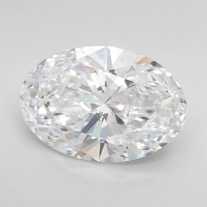 1.45ct Oval Lab Grown Diamond (Colour E, Clarity VVS1, Cut EX, IGI Certified)