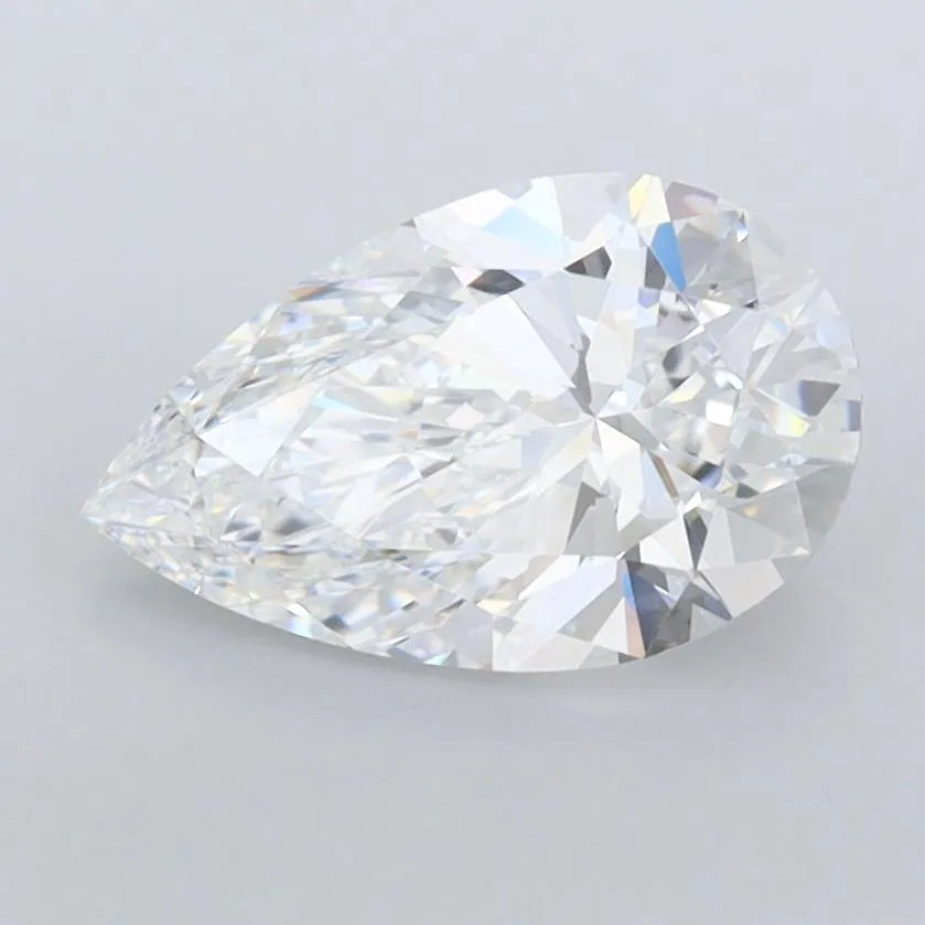 1.45ct Pear Lab Grown Diamond (Colour D, Clarity FL, IGI Certified)