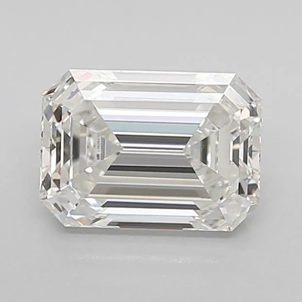 1.46ct Emerald Lab Grown Diamond (Colour G, Clarity IF, IGI Certified)