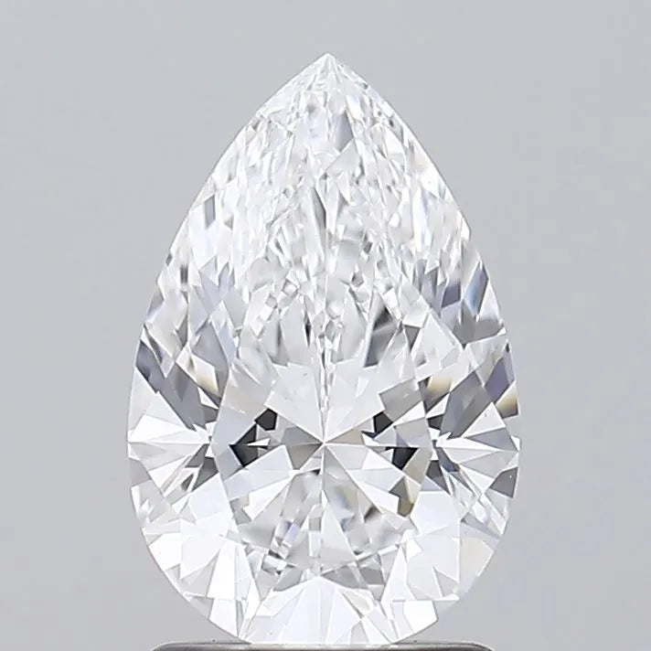 1.46ct Pear Lab Grown Diamond (Colour D, Clarity VVS1, IGI Certified)
