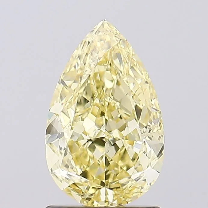 1.46ct Pear Lab Grown Diamond (Colour Fancy Intense Yellow, Clarity VS1, IGI Certified)