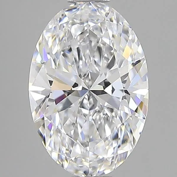 1.47ct Oval Lab Grown Diamond (Colour D, Clarity IF, IGI Certified)