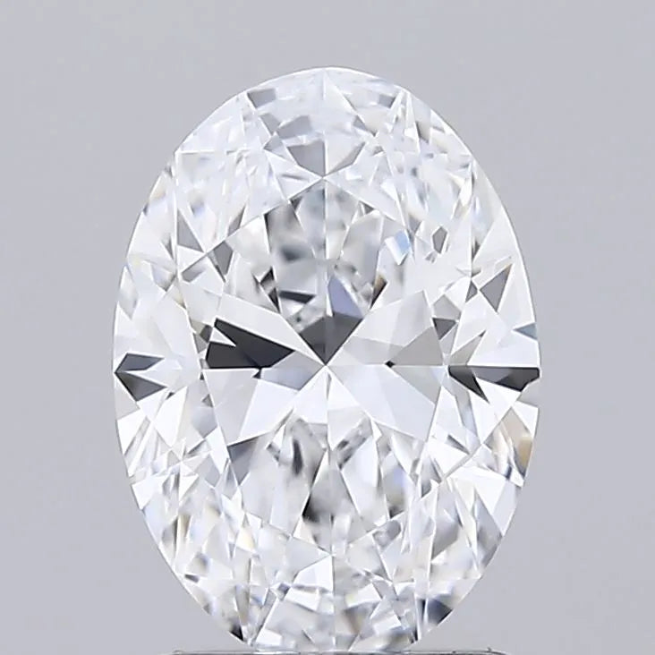 1.47ct Oval Lab Grown Diamond (Colour D, Clarity VVS2, IGI Certified)