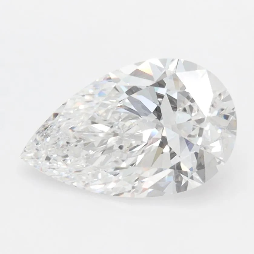 1.47ct Pear Lab Grown Diamond (Colour D, Clarity VVS1, IGI Certified)