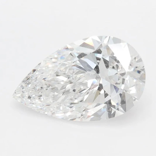 1.47ct Pear Lab Grown Diamond (Colour D, Clarity VVS1, IGI Certified)