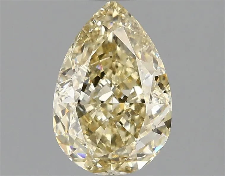 1.47ct Pear Lab Grown Diamond (Colour Fancy Yellow, Clarity VS2, IGI Certified)