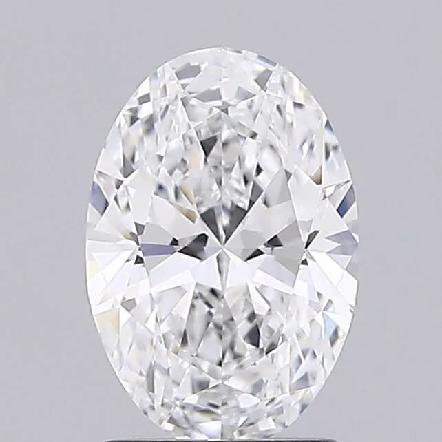 1.48ct Oval Lab Grown Diamond (Colour D, Clarity IF, IGI Certified)