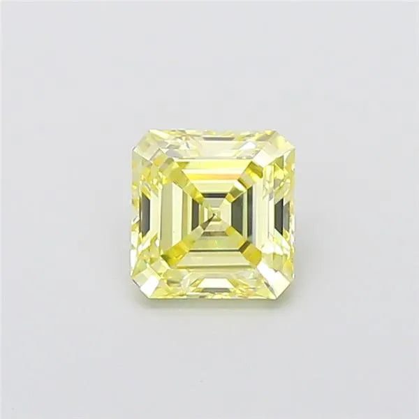 1.49ct Asscher Lab Grown Diamond (Colour Fancy Yellow, Clarity VS2, IGI Certified)