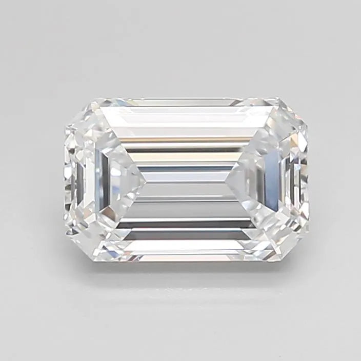 1.49ct Emerald Lab Grown Diamond (Colour D, Clarity VVS1, Cut EX, IGI Certified)