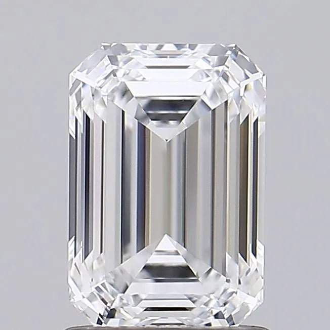 1.49ct Emerald Lab Grown Diamond (Colour D, Clarity VVS1, IGI Certified)