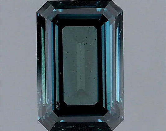 1.49ct Emerald Lab Grown Diamond (Colour Fancy Deep Green, Clarity SI1, Cut VG, IGI Certified)