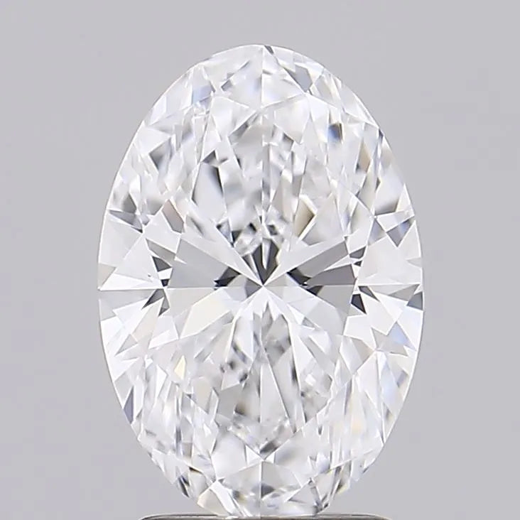 1.49ct Oval Lab Grown Diamond (Colour D, Clarity IF, Cut EX, IGI Certified)