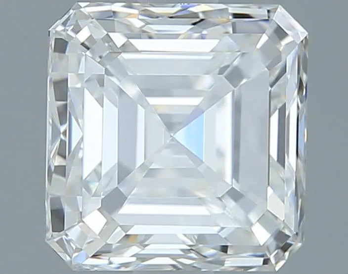 1.50ct Asscher Natural Diamond (Colour F, Clarity VVS2, Cut EX, GIA Certified)