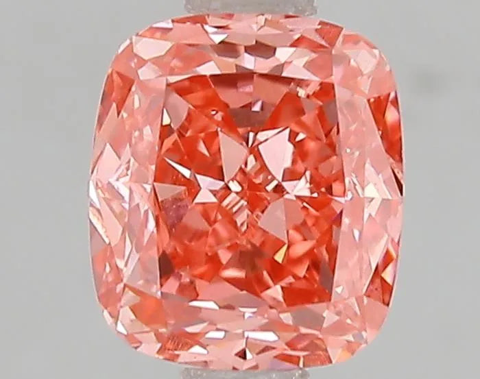 1.50ct Cushion modified Lab Grown Diamond (Colour Fancy Vivid Pink, Clarity VS1, IGI Certified)