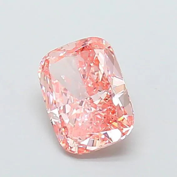 1.50ct Cushion modified Lab Grown Diamond (Colour Fancy Vivid Pink, Clarity VS1, IGI Certified)
