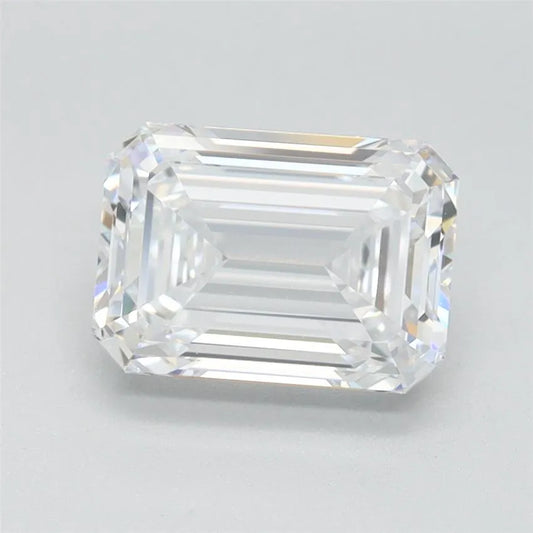 1.50ct Emerald Lab Grown Diamond (Colour D, Clarity FL, IGI Certified)