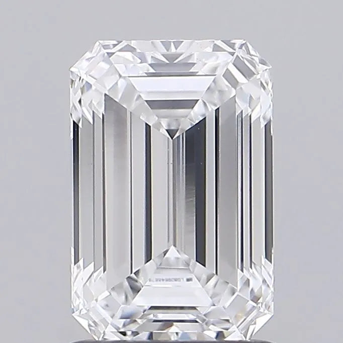 1.50ct Emerald Lab Grown Diamond (Colour D, Clarity VS1, IGI Certified)