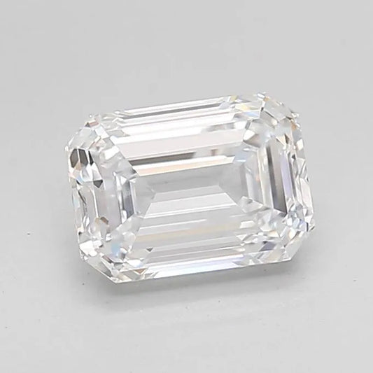 1.50ct Emerald Lab Grown Diamond (Colour D, Clarity VVS2, IGI Certified)