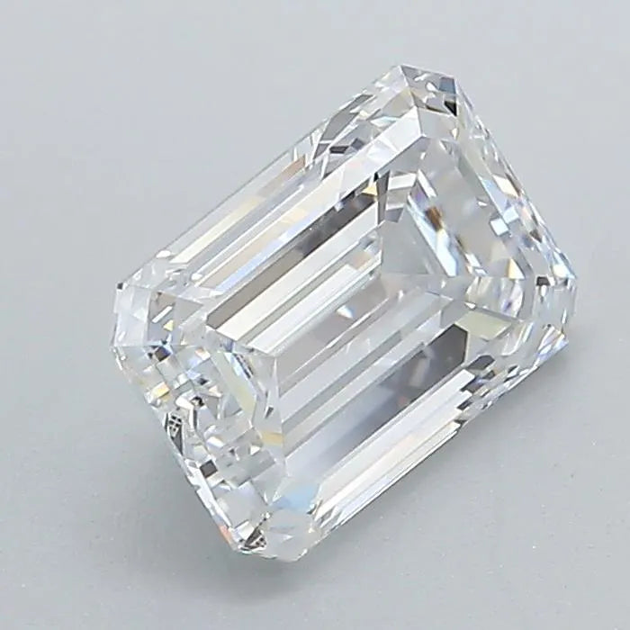 1.50ct Emerald Lab Grown Diamond (Colour D, Clarity VVS2, IGI Certified)