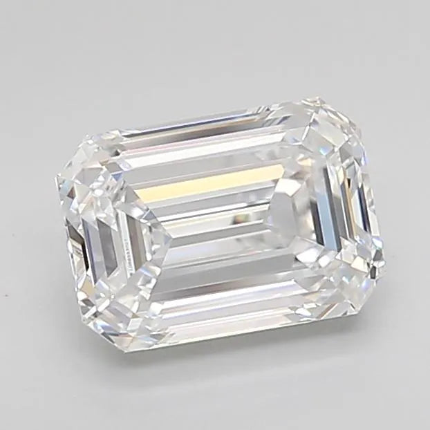 1.50ct Emerald Lab Grown Diamond (Colour E, Clarity IF, IGI Certified)