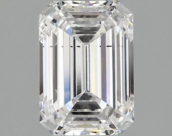 1.50ct Emerald Lab Grown Diamond (Colour E, Clarity SI1, IGI Certified)