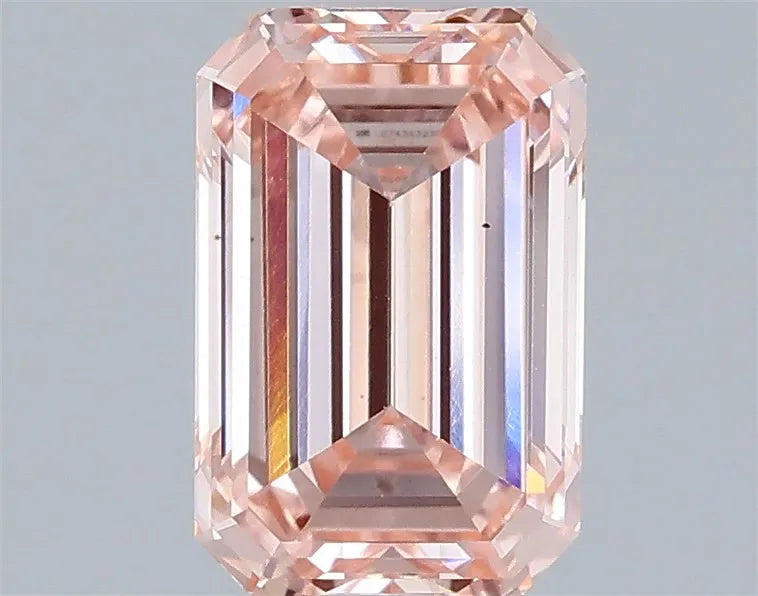1.50ct Emerald Lab Grown Diamond (Colour Fancy Intense Pink, Clarity VS1, IGI Certified)