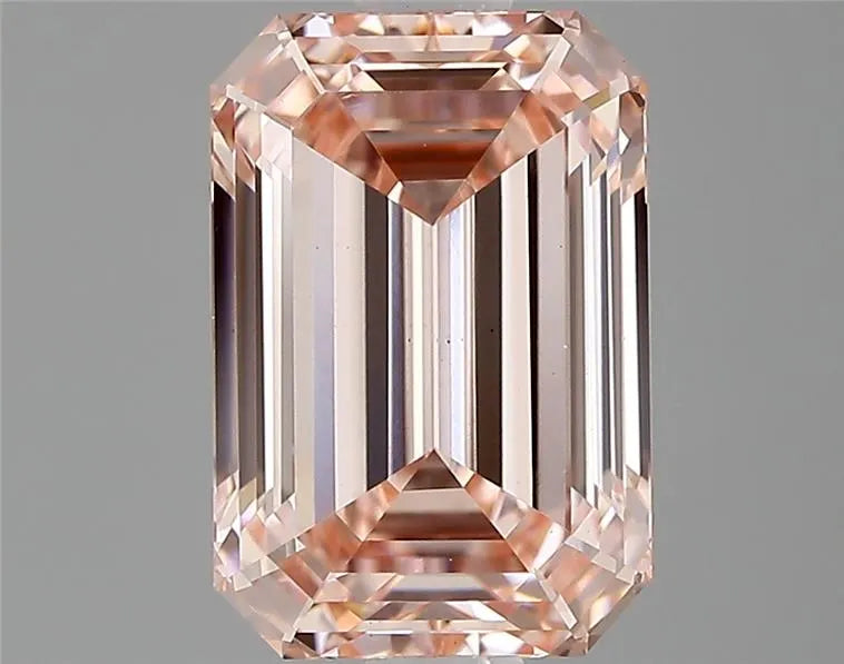 1.50ct Emerald Lab Grown Diamond (Colour Fancy Intense Pink, Clarity VS1, IGI Certified)