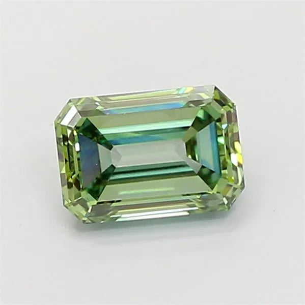 1.50ct Emerald Lab Grown Diamond (Colour Fancy Vivid Green, Clarity VVS2, IGI Certified)