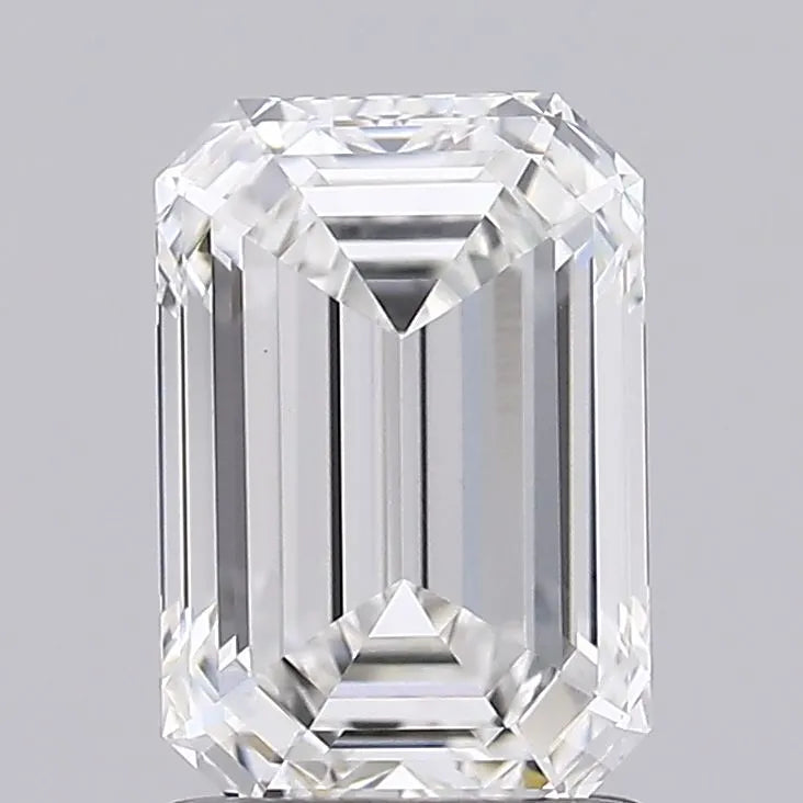 1.50ct Emerald Lab Grown Diamond (Colour G, Clarity VVS2, IGI Certified)