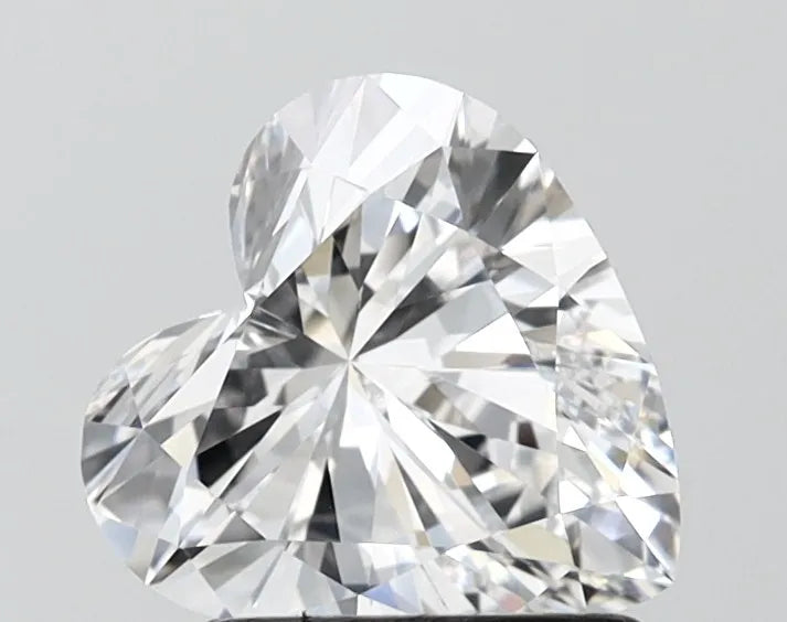 1.50ct Heart Lab Grown Diamond (Colour D, Clarity VVS1, IGI Certified)